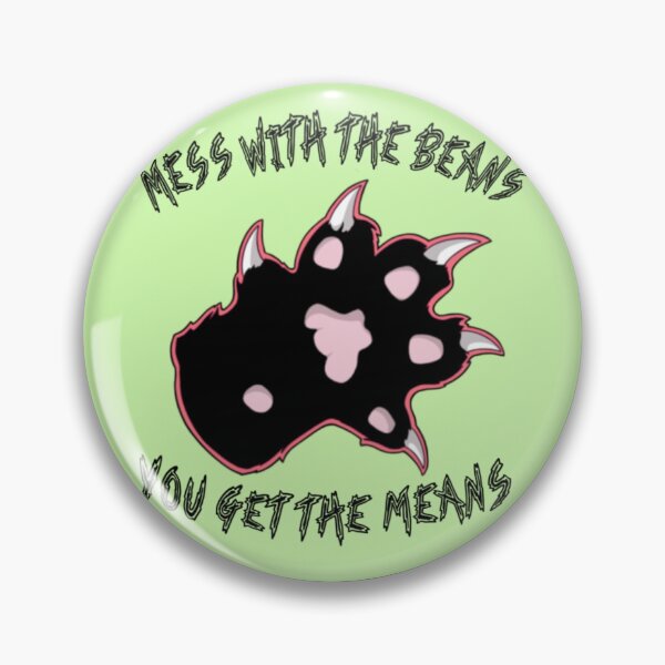 Item preview, Mean Beans  designed and sold by TRASHCAT STUDIOS.