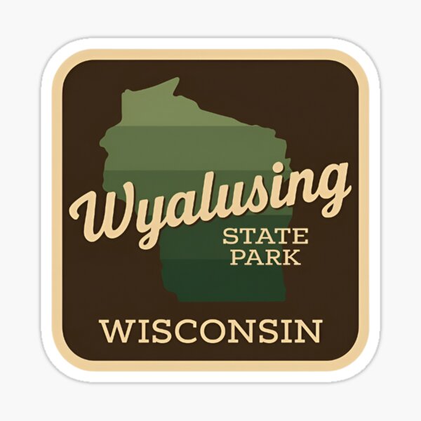 Vista previa del artículo con la obra «Parque estatal Wyalusing, Wisconsin», diseñado y vendido por LEONARDO.