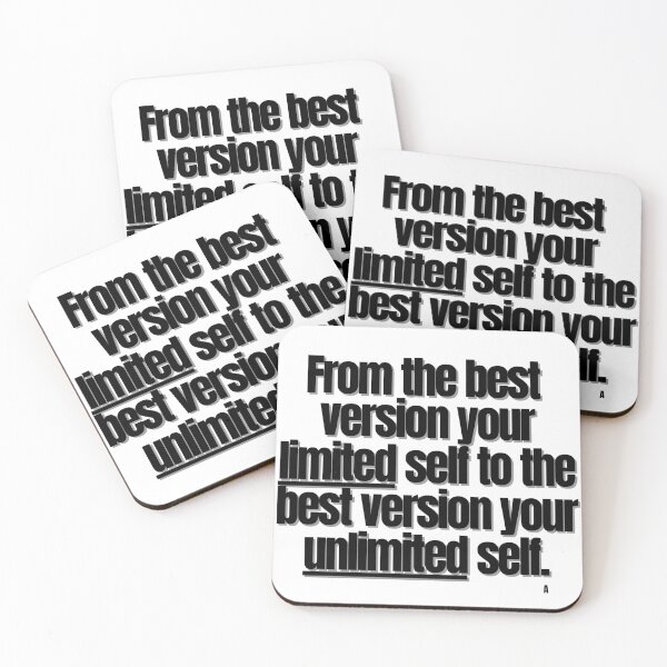 Item preview, From the best version your limited self to the best version your unlimited self. designed and sold by Finds.