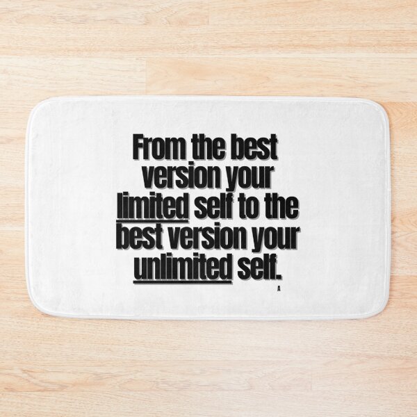 Item preview, From the best version your limited self to the best version your unlimited self. designed and sold by Finds.