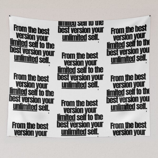 Item preview, From the best version your limited self to the best version your unlimited self. designed and sold by Finds.