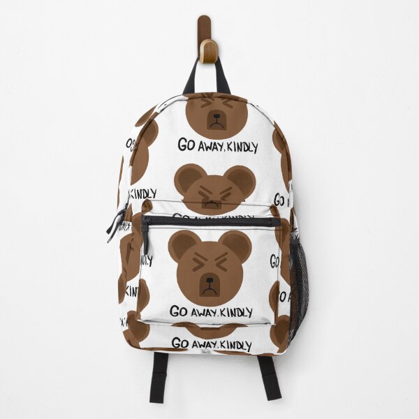 Item preview, Go Away Kindly – Grumpy Bear Sticker designed and sold by AniMayation.