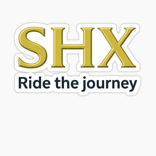 Vista previa del artículo con la obra «SHX Ride the Journey | Logotipo minimalista premium», diseñado y vendido por shxbrand.