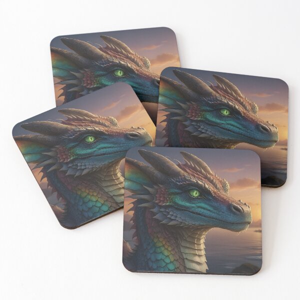 Item preview, Guardian Spirit: Scottish Sunset Dragon designed and sold by ACuriousshoppe.