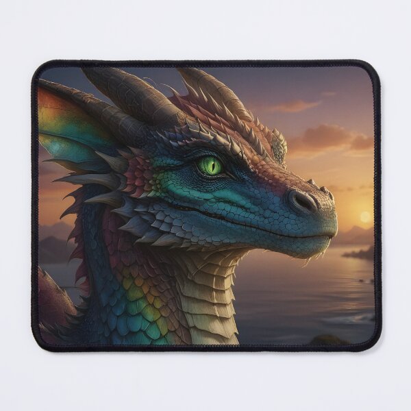 Item preview, Guardian Spirit: Scottish Sunset Dragon designed and sold by ACuriousshoppe.