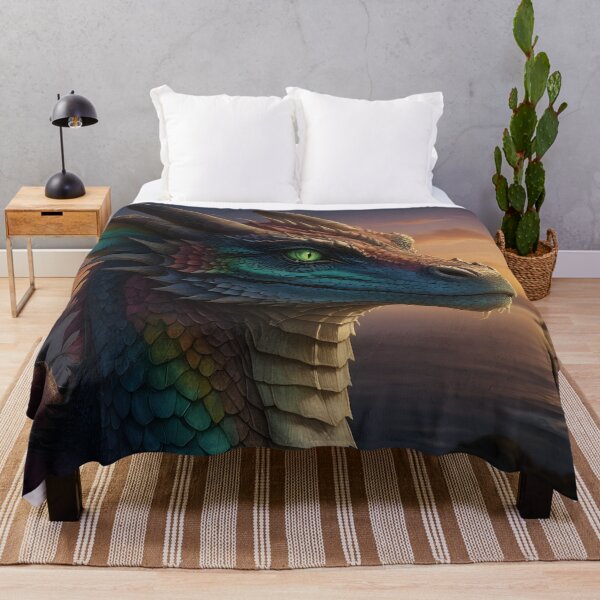 Item preview, Guardian Spirit: Scottish Sunset Dragon designed and sold by ACuriousshoppe.