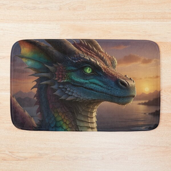 Item preview, Guardian Spirit: Scottish Sunset Dragon designed and sold by ACuriousshoppe.