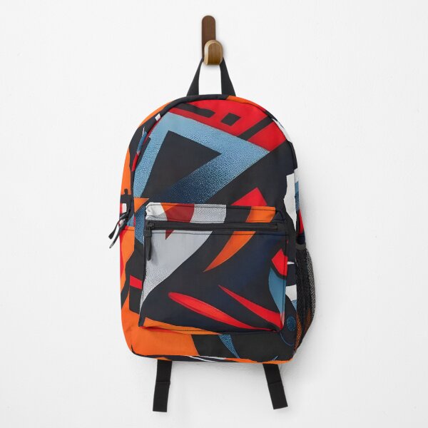 Item preview, Abstract Geometric Orange Blue Fragments designed and sold by MOBI-CASE.