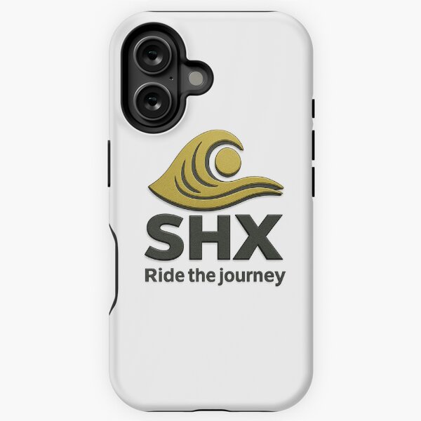 Vista previa del artículo con la obra «SHX Ride the Journey | Logotipo dorado minimalista premium», diseñado y vendido por shxbrand.