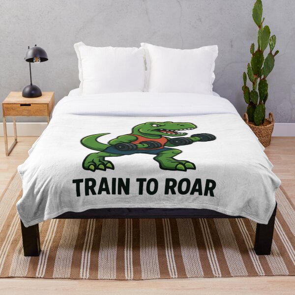 Item preview, Strong T-Rex Lifting Weights – Funny Gym Motivation Dinosaur designed and sold by B-M-Store.