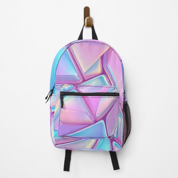 Artikelvorschau, Geometrie ist heilig - Holografisches Dreiecksdesign entworfen und verkauft von Queen Faceless Designs.