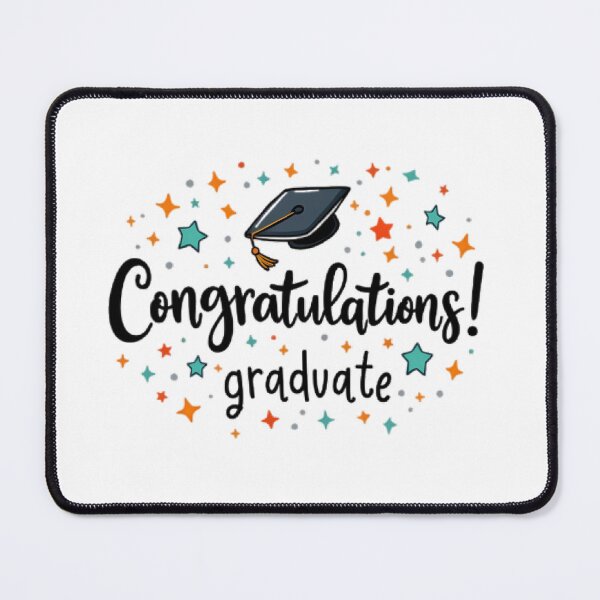 Item preview, Congratulations Graduate! | Fun and Colorful Graduation Celebration Design designed and sold by LUXORÉA.