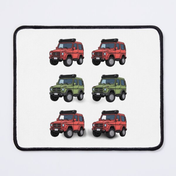 Item preview, G class g wagon red green car designed and sold by Nagikseyanart.