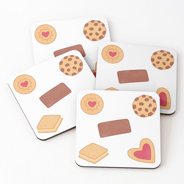 Item preview, five cute cookies designed and sold by winterpumpkin.