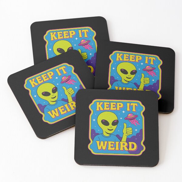 Item preview, Keep It Weird Alien designed and sold by zzz888.