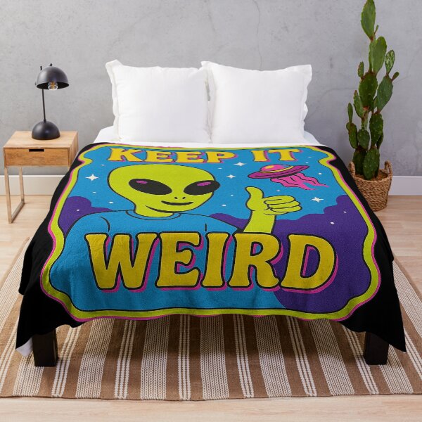 Item preview, Keep It Weird Alien designed and sold by zzz888.