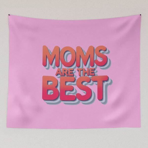 Item preview, moms are the bes happy mothers daytext art designed and sold by  Mudikeys.