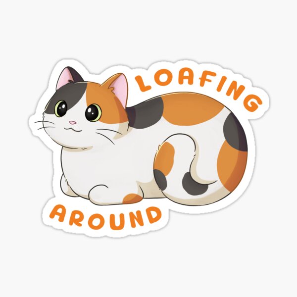 Item preview, Loafing Around Cat designed and sold by Meowrye.