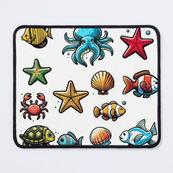 Item preview, Cute Small Beach Animals – Fun Coastal Design for Clothing, Accessories, and Perfect Gifts for Beach Lovers and Travelers designed and sold by knalpot-design.