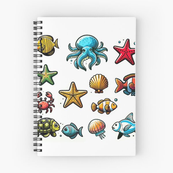 Item preview, Cute Small Beach Animals – Fun Coastal Design for Clothing, Accessories, and Perfect Gifts for Beach Lovers and Travelers designed and sold by knalpot-design.