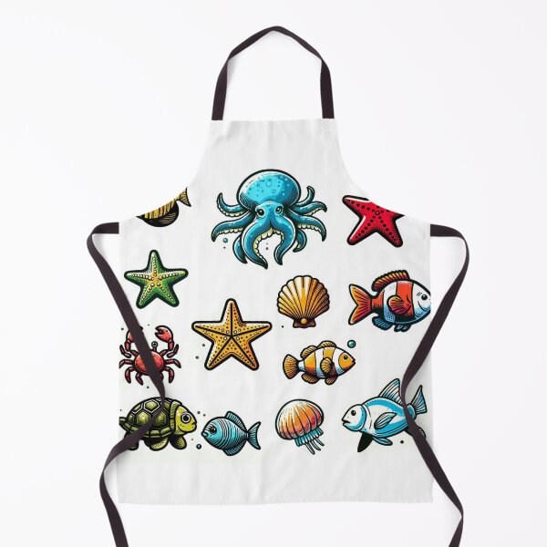 Item preview, Cute Small Beach Animals – Fun Coastal Design for Clothing, Accessories, and Perfect Gifts for Beach Lovers and Travelers designed and sold by knalpot-design.