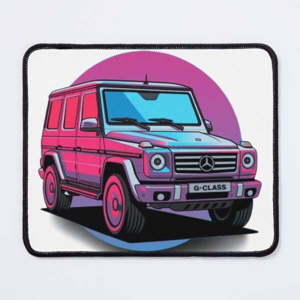Item preview, G class g wagon silver car designed and sold by Nagikseyanart.