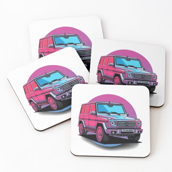 Item preview, G class g wagon silver car designed and sold by Nagikseyanart.