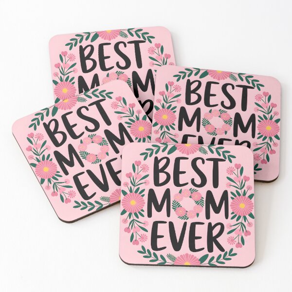 Item preview, Mother's Day: Best Mom Ever Daisy Message designed and sold by ACuriousshoppe.