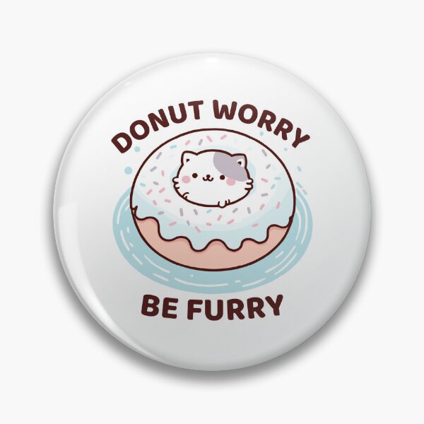 Artikelvorschau, Katzen-Donut: Donut-Sorge, sei pelzig entworfen und verkauft von printmala.