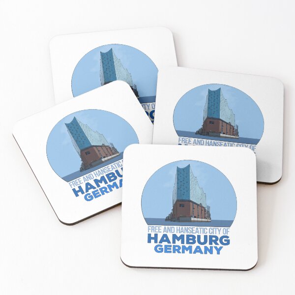 Item preview, Free and Hanseatic City of Hamburg designed and sold by shopdiego.