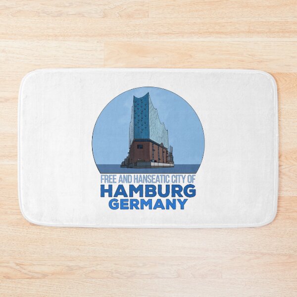 Item preview, Free and Hanseatic City of Hamburg designed and sold by shopdiego.