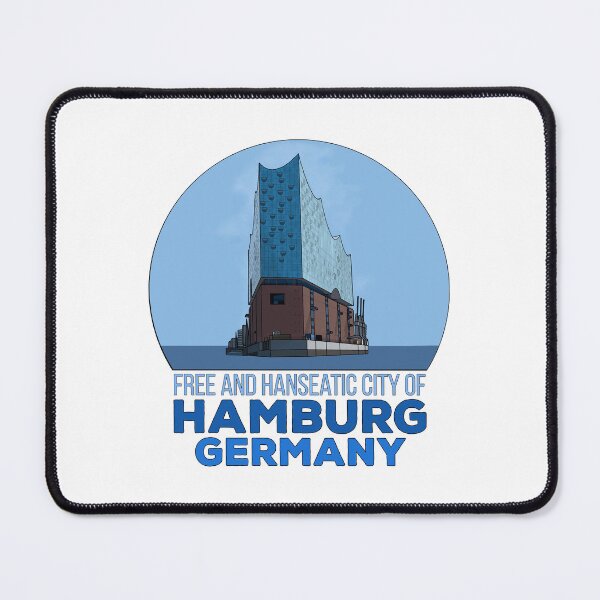 Item preview, Free and Hanseatic City of Hamburg designed and sold by shopdiego.