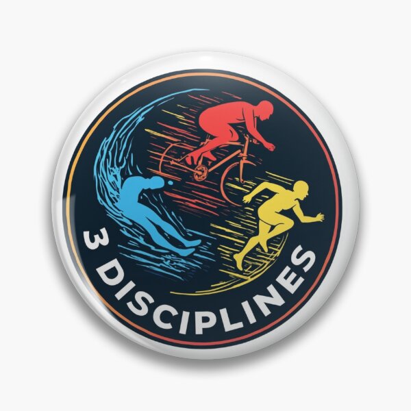 Item preview, 3 Disciplines – Swim, Bike, Run, Repeat designed and sold by Triathlongram.