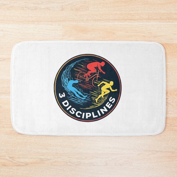Item preview, 3 Disciplines – Swim, Bike, Run, Repeat designed and sold by Triathlongram.