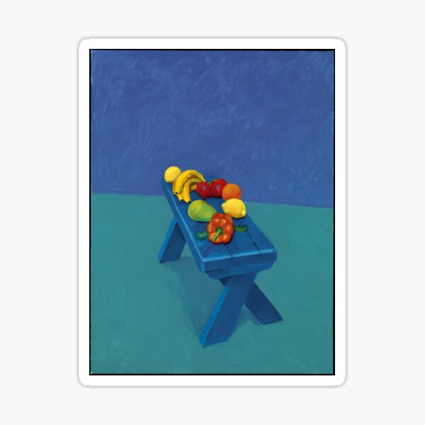 Item preview, David Hockney Fruit on a Bench designed and sold by Ceremonials-.