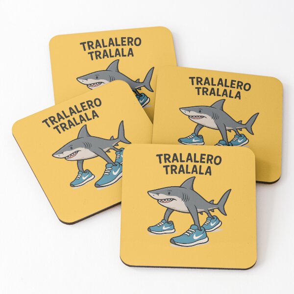 Item preview, Tralalero Tralala Funny Shark Cartoon designed and sold by MysticArtisan.