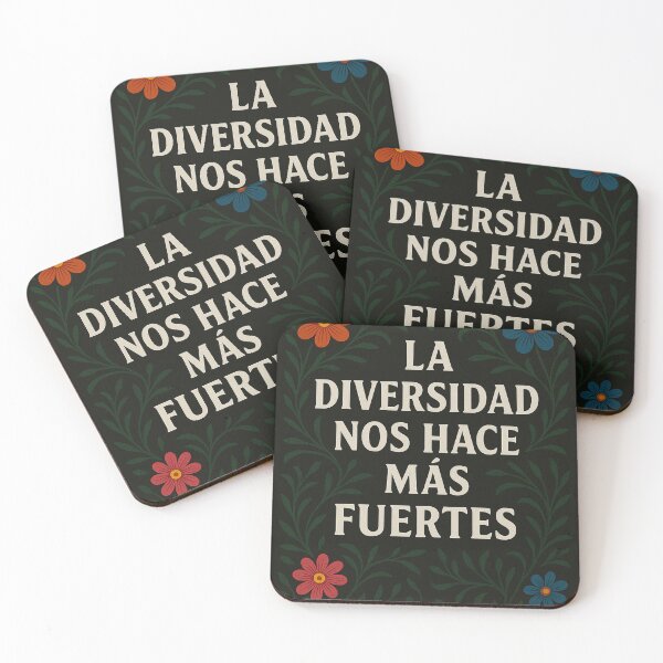 Item preview, La diversidad nos hace más fuertes | Spanish Inspirational Poster designed and sold by Mi Clase Divertida.