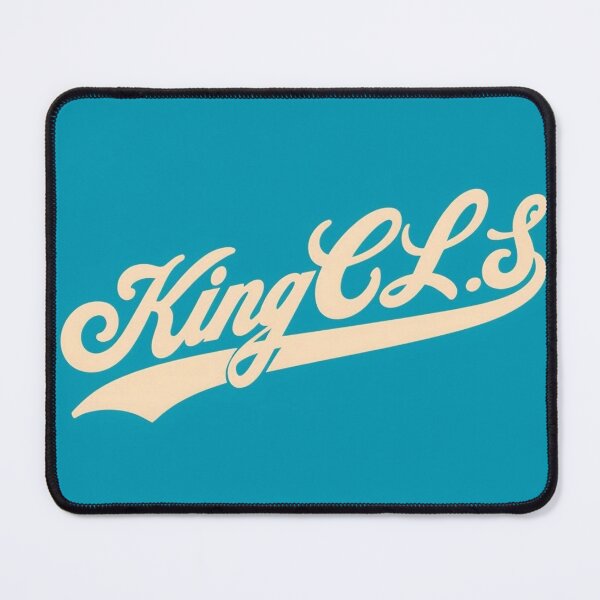 Item preview, King C.L.S Vintage Script | Turquoise Blue | Cream Egg Shell White designed and sold by Kingcls.