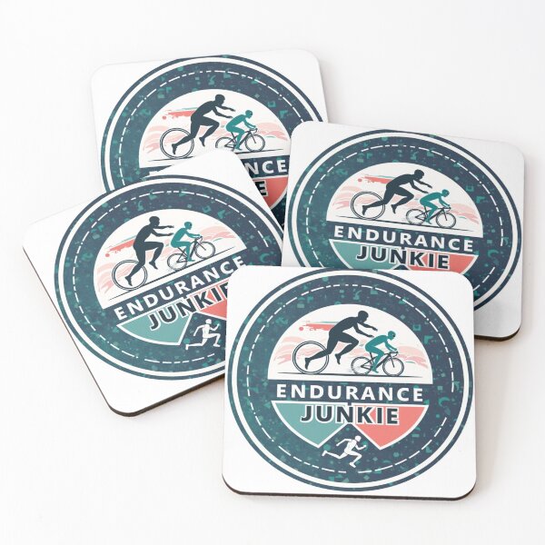 Item preview, Endurance Junkie – Swim, Bike, Run Without Limits designed and sold by Triathlongram.