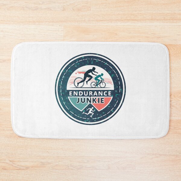Item preview, Endurance Junkie – Swim, Bike, Run Without Limits designed and sold by Triathlongram.