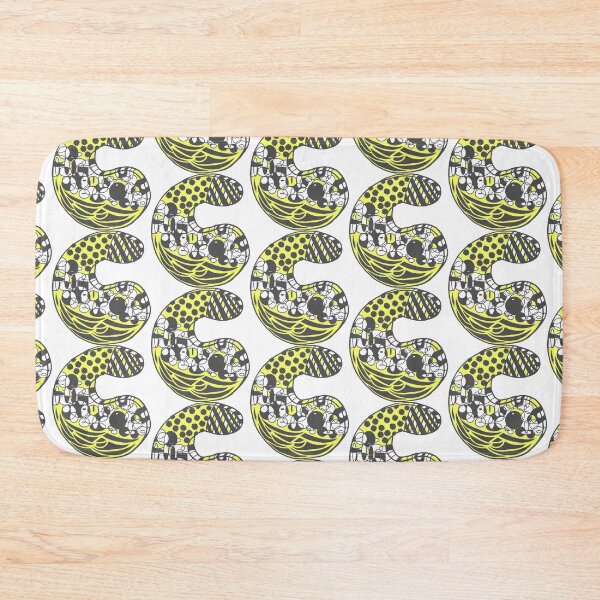 Item preview, Letter C with character in yellow designed and sold by kulkaban.