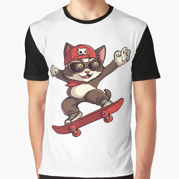 Artikel-Vorschau von Skate Cat Supreme, designt und verkauft von NgocHienShop.