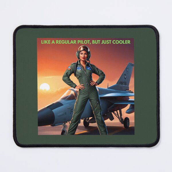 Item preview, LIKE A REGULAR PILOT, BUT JUST COOLER designed and sold by Pawblematic .