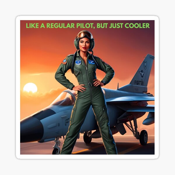 Item preview, LIKE A REGULAR PILOT, BUT JUST COOLER designed and sold by Articbrush.