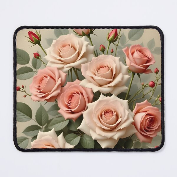 Item preview, Vintage Happy Mother's Day Greeting: Antique Roses designed and sold by ACuriousshoppe.