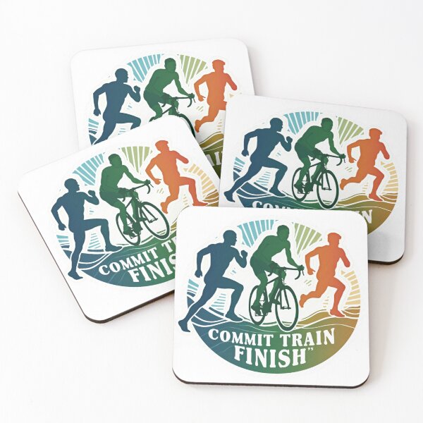 Item preview, Commit, Train, Finish – Triathlete’s Mantra designed and sold by Triathlongram.