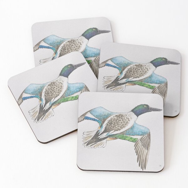 Item preview, Spoonbill duck designed and sold by OldSoulArt.