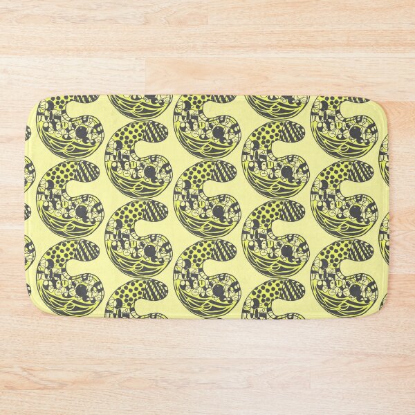 Item preview, Copy of letter C with character in yellow designed and sold by kulkaban.
