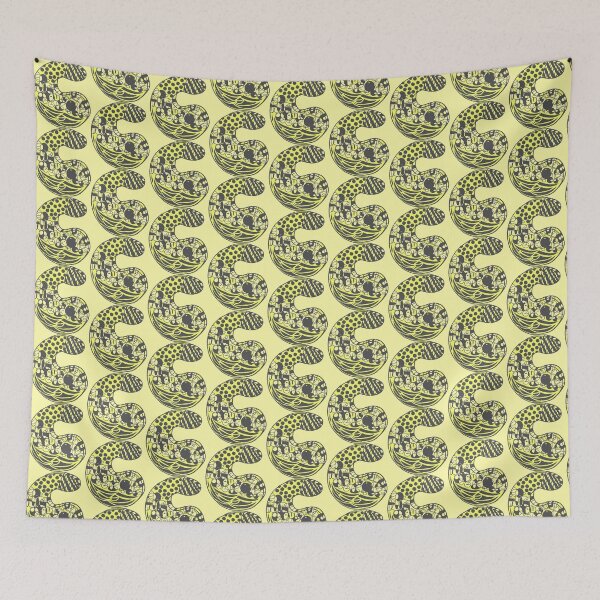 Item preview, Copy of letter C with character in yellow designed and sold by kulkaban.