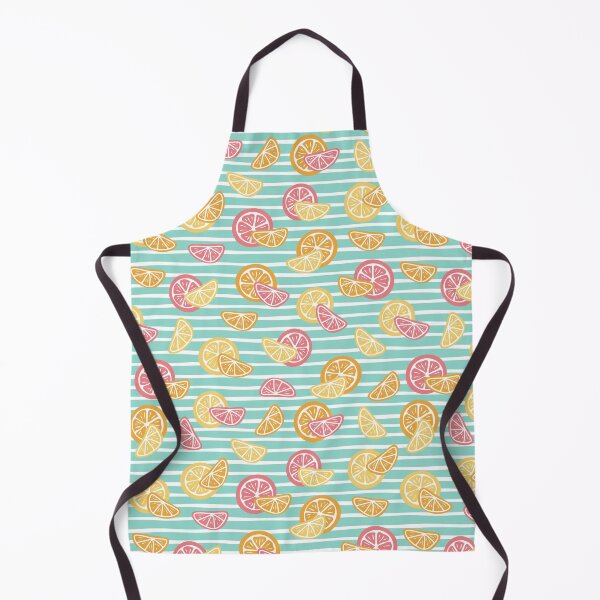 Item preview, bright citrus - light teal designed and sold by Becca Alessi.